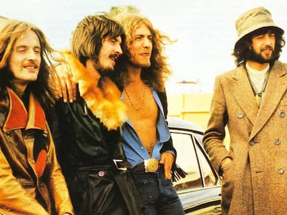 La banda Led Zeppelin.