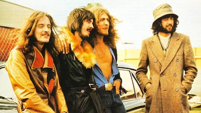 La banda Led Zeppelin.