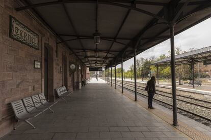 Estación ferroviaria de Teruel.