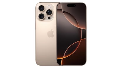 moviles gama alta: iPhone 16 Pro con función de grabación en 4K.