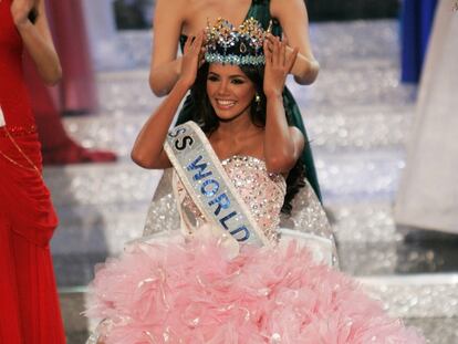 La venezolana Ivián Sarcos, coronada Mis Mundo en 2012.
