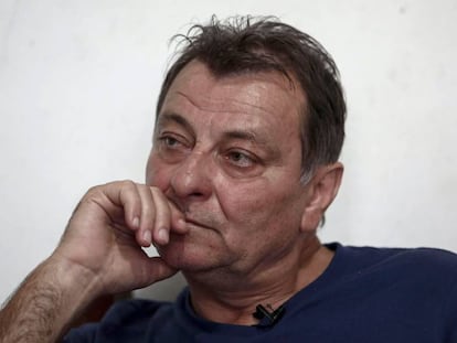 Cesare Battisti, en una fotografía tomada durante una entrevista en octubre de 2017 en Brasil.