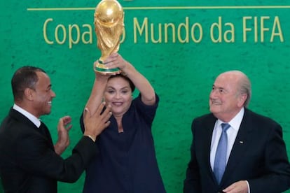 La Copa del Mundo lleg&oacute; este lunes a Brasil