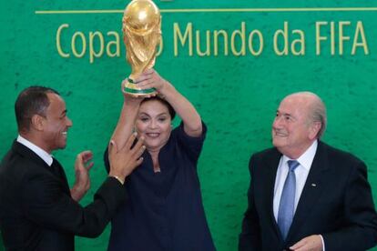 La Copa del Mundo llegó este lunes a Brasil