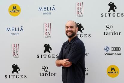 Alberto Vázquez, el pasado 10 de octubre en la presentación de 'Unicorn Wars' en el festival de Sitges. 