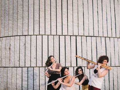 El cuarteto que forma el grupo Quartetazzo, actúan el 17 de noviembre en Madrid.
