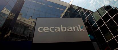 Sede de Cecabank, el banco de las antiguas cajas de ahorros, situado en el mismo domicilio social que CECA