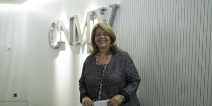 La presidenta de la CNMV, Elvira Rodr&iacute;guez.