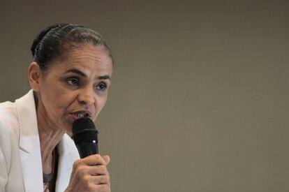 La candidata del PSB, Marina Silva, pierde fuelle en las encuestas