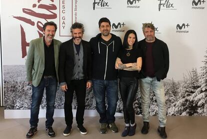 Imagen de la presentación de la serie 'Félix', creada por Cesc Gay para Movistar +.