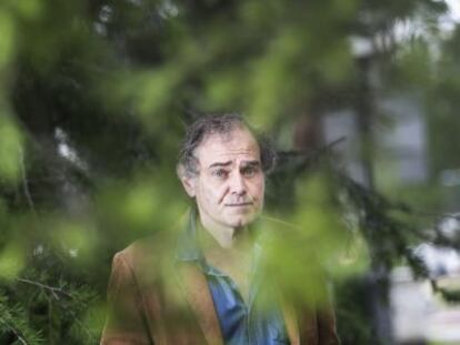 El escritor Javier Pérez Andújar, ayer.