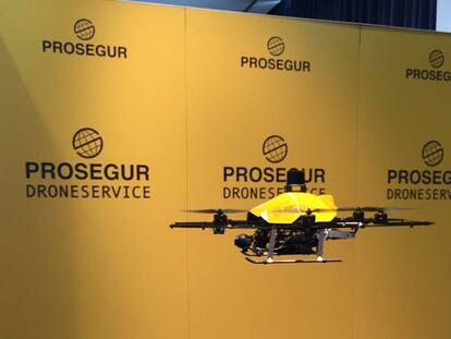 Prosegur prueba un servicio con drones.