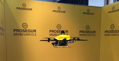 Prosegur prueba un servicio con drones.