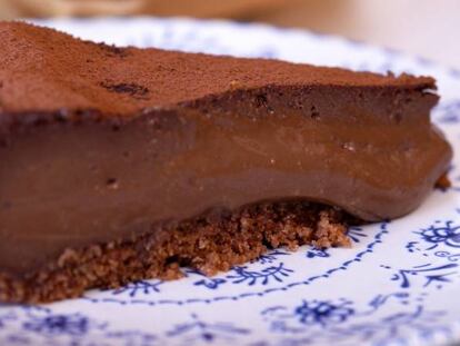 Tarta de queso con chocolate: receta para hartos de la 'cheesecake'