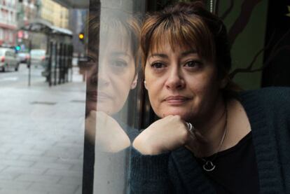 Carmen Torres Franco, el pasado viernes, en una cafetería cercana a su lugar de trabajo en Madrid.