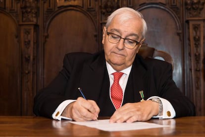Conrado Caviró, jefe de la Unidad de Apoyo de la Agencia Tributaria en la Fiscalía Anticorrupción, en 2019. 