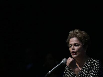 Dilma Rousseff, este martes en Brasilia.