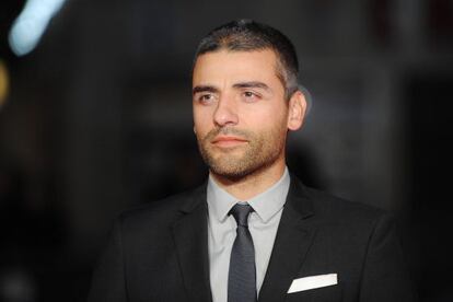 Oscar Isaac, presentando 'A propósito de Llewyn Davis' en octubre de 2013