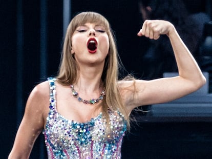 Taylor Swift, en su concierto en Madrid en mayo pasado.