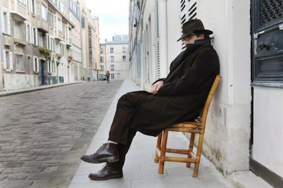 El escritor y cineasta afgano Atiq Rahimi, en París.