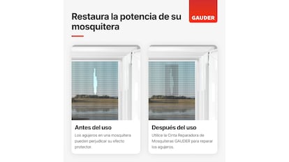 Esta es la mejor cinta para reparar mosquiteras que se puede comprar en Amazon