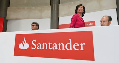 La presidenta del Banco Santander, Ana Patricia Botín. EFE/Archivo