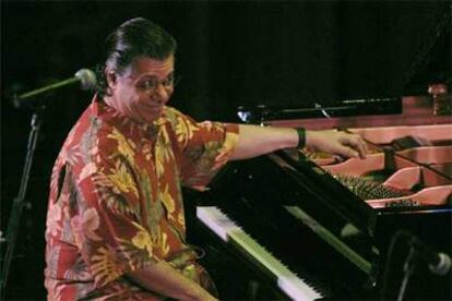 Chick Corea, en una actuación en Jaén en 2003.