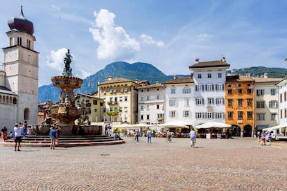 Piazza Duomo, Trento.