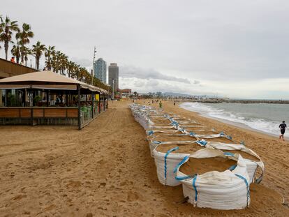 la playa de la Barceloneta