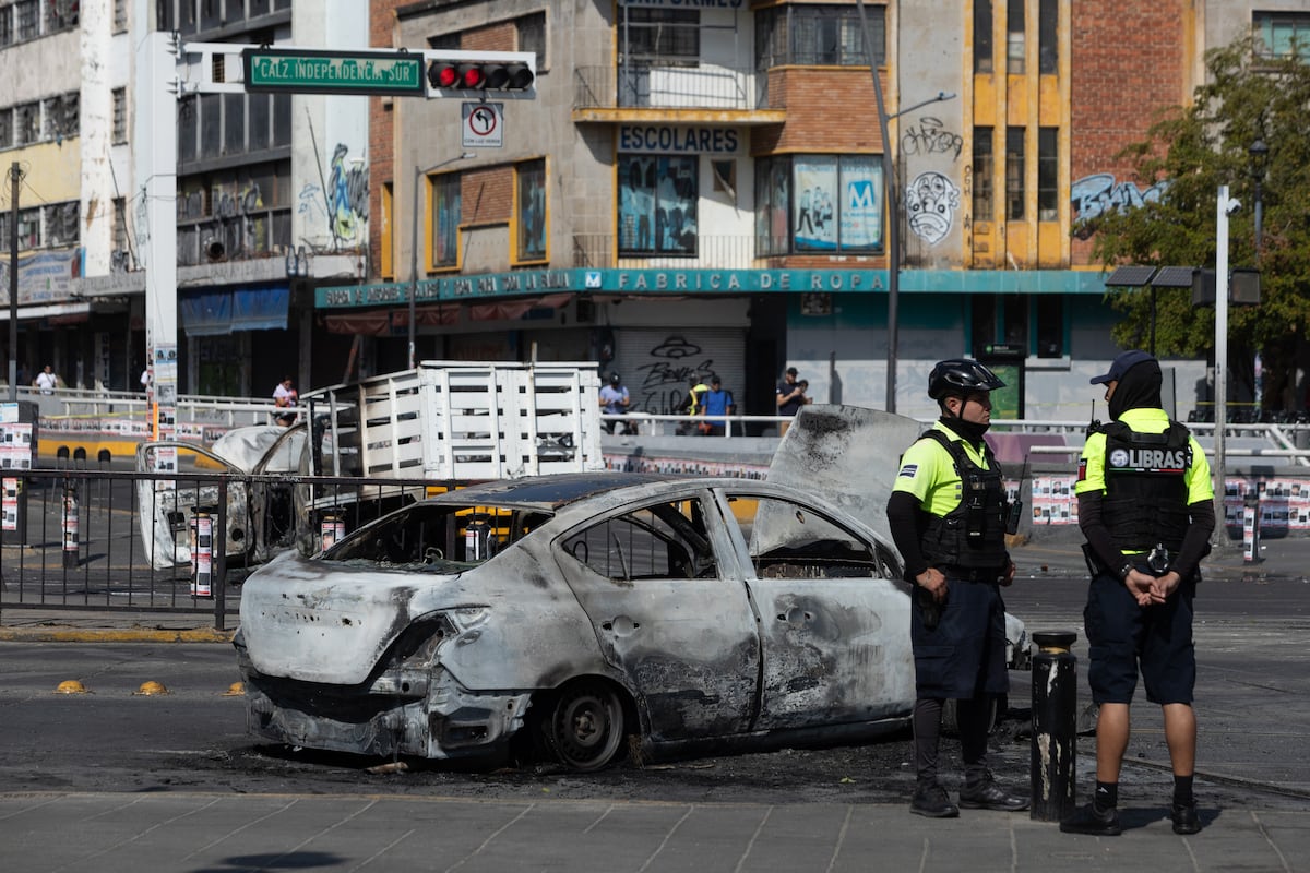 La caída del Mencho desata una ola de violencia del narco en varios ...