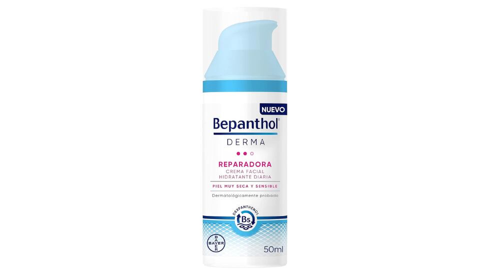 Crema facial para piel atópica Bepanthol.