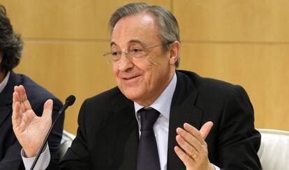 Florentino Pérez, presidente de ACS.