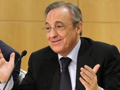 Florentino Pérez, presidente de ACS.