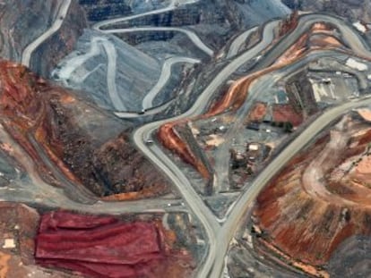 Mina de oro de Fimiston, en Kalgoorlie (Australia Occidental), conocida como el Gran Pozo. 