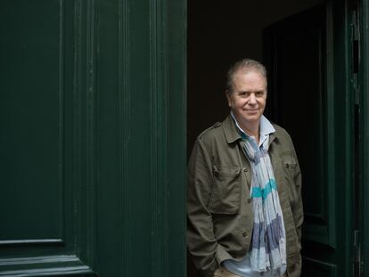 El escritor Mark Greene, fotografiado en París.
