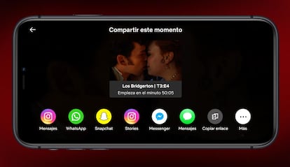 Uso de Momentos de Netflix