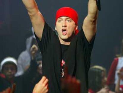 Eminem, en Roma en 2004.