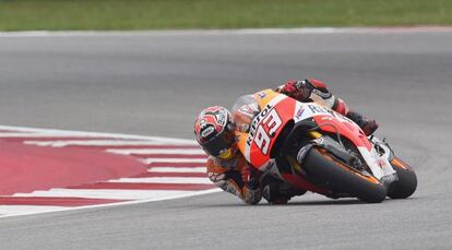 Marc Márquez, en Austin.