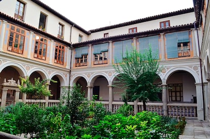 Interior del Convento de las Comendadoras de Santiago, uno de los ocho que forman parte de la Comunidad Energética del Casco Histórico de Toledo.