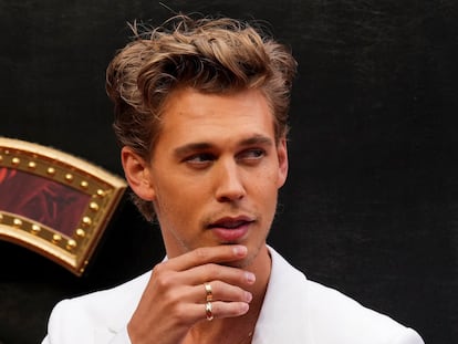 Austin Butler, en el pase en Londres de la película 'Elvis', el 31 de mayo de 2022.