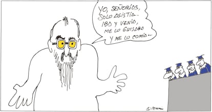 Peridis: “Verán, señorías”