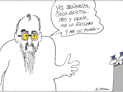 Peridis: “Verán, señorías”