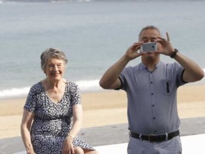 San Sebasti&aacute;n.Photo Call de la pel&iacute;cula &quot;The railway man (Un largo viaje)&quot;, de Jonathan Teplizky 
 