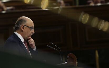 El ministro de Hacienda, Cristóbal Montoro.