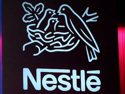 Logo de Nestlé.