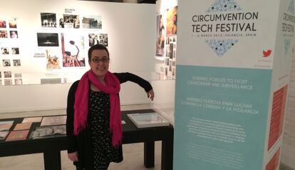 Sandra Ordóñez, subdirectora del Circumvention Tech Festival.