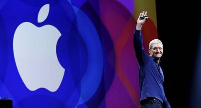 El consejero delegado de Apple, Tim Cook.