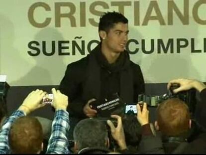 Cristiano Ronaldo presenta sus 'Sueños cumplidos'