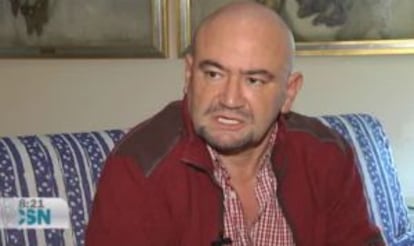 José Díaz, durante una entrevista en Canal Sur.
