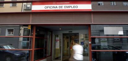 Imagen de archivo de una oficina de empleo.